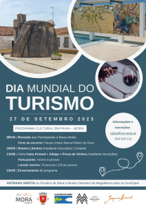 Mora assinala o Dia Mundial do Turismo