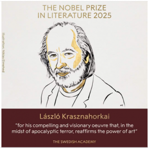 The Nobel Prize László Krasznahorkai