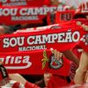 Benfica campeão escrito até … nas estrelas!
