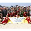 Futebol de Praia Feminino –  Triunfo histórico!