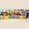 Brasil ganhou o mundialito de futebol de praia