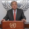 A humanidade sofre. O nosso planeta está em perigo diz António Guterres