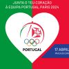 Comité Olímpico com Coração na Praça do Comércio para Jogos Paris’2024